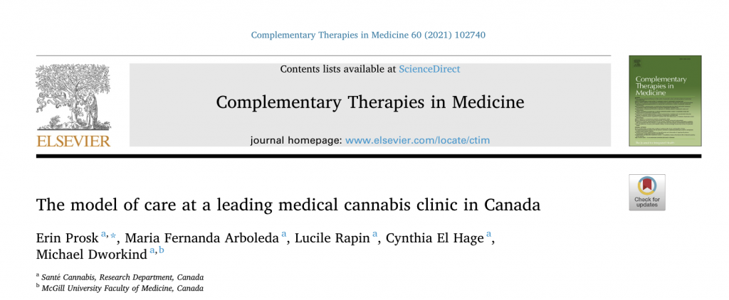 The Santé Cannabis Model of Care | Santé Cannabis