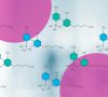 Scientific CBD and THC molecules